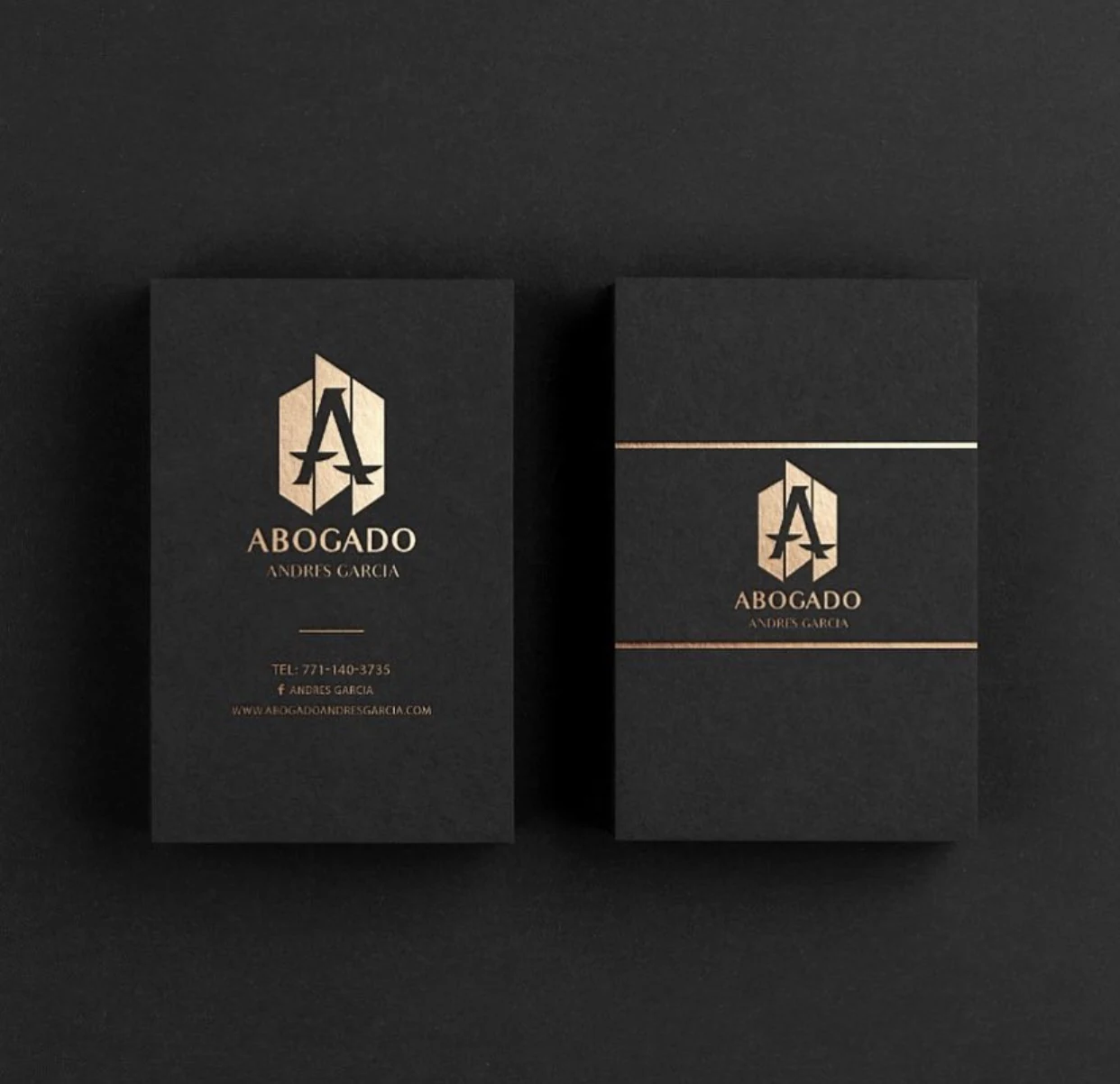Andrés García · Tarjetas de presentación